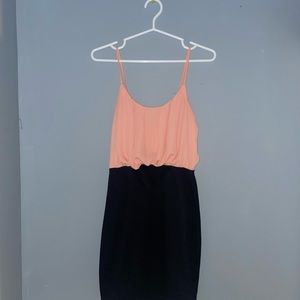 Small pink limited dress.